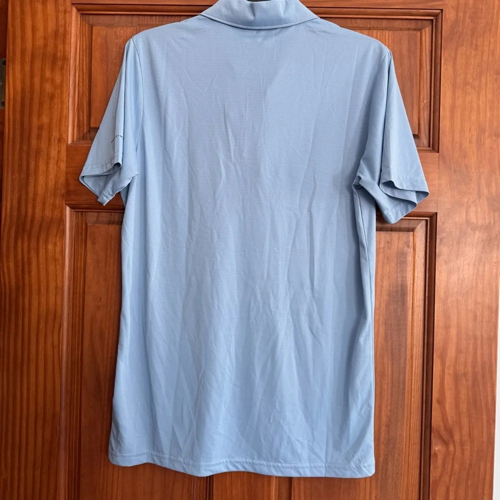 Columbia Omni-Wick Polo Golf Shirt Men’s Small Carolina Light Blue Short-Sleeve - Picture 4 of 4